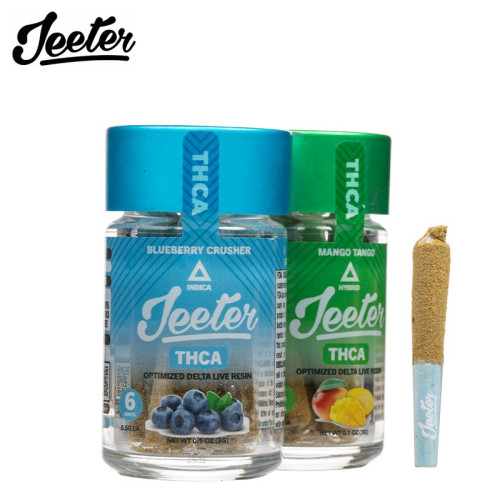 JEETER THC-A LIVE RESIN PRE ROLL 3GM/6CT/6PK